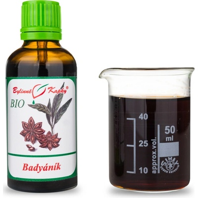 Hviezdicový aníz bio kvapky tinktúra 50 ml
