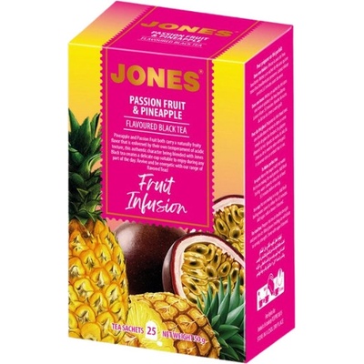 JONES Black Passionfruit & Pineapple 25 x 2 g