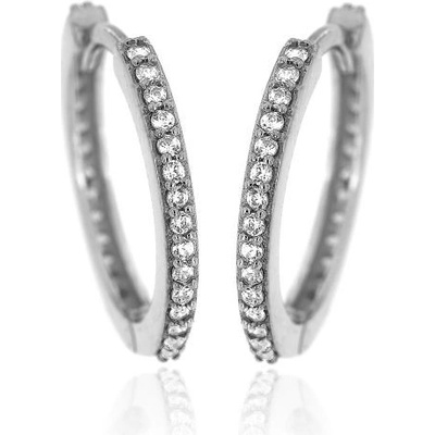 Zlatnictví U Kostela stříbrné kroužky s bílými zirkony 072