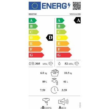 Hisense WD5S1045BB