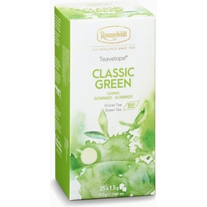 Ronnefeldt Teavelope Classic Green BIO зелен чай 25x1.5 г