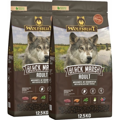 Wolfsblut Black Marsh Adult 2 x 12,5 kg