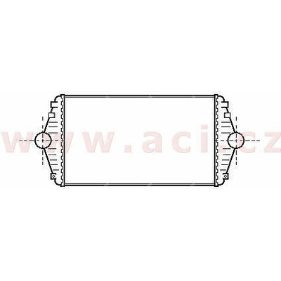 Intercooler 2.0i Turbo, 1.9TD, 2.0HDi/JTD [680*322*38]