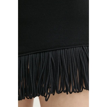 Simona Corsellini Пола Simona Corsellini в черно къса с кройка тип молив P25CPGOO03 (P25CPGOO03)