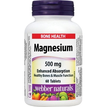 Image 1 of Webber Naturals Magnesium Enhanced Absorption 500 mg [60 Таблетки]