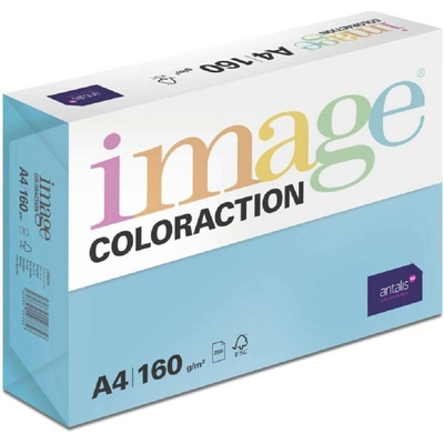 Image Coloraction Papír barevný A4/250/160g Lisbon sytá modrá 14 bal