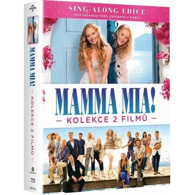 Kolekce Mamma Mia!: Mamma Mia + Mamma Mia! Here We Go Again BD