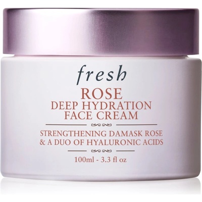 fresh Rose Deep Hydration Face Cream хидратиращ крем за лице с хиалуронова киселина 100ml