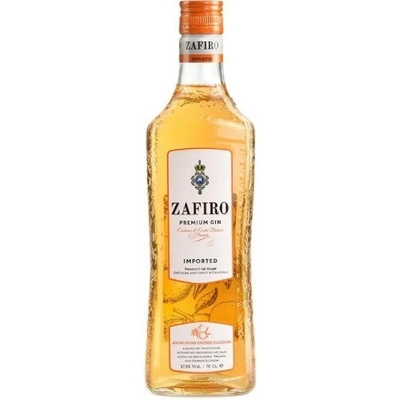 Zafiro Orange Gin 37,5% 0,7 l (holá láhev)