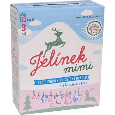 Jelínek MIMI prací prášek na dětské prádlo 3 kg 60 PD