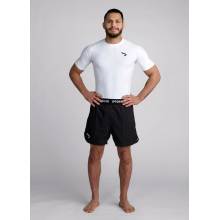 Rashguard funkčné tričko IpponGear Essentials krátke rukávy White biele
