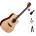 LÂG GUITARS T70DCE deluxe Standard SET Natural Satin Електро-акустична китара Дреднаут