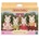 EPOCH Playset Sylvanian Families Chocolate Rabbit Family