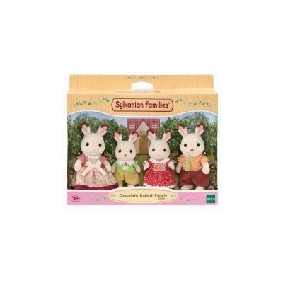 EPOCH Playset Sylvanian Families Chocolate Rabbit Family