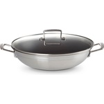 Le Creuset Уок CLASSIC 30 см, 4, 3 л, сребърен, неръждаема стомана, Le Creuset (LECR96201130001000)