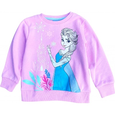 Frozen dívčí mikina růžová
