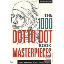 The 1000 Dot-to-Dot Book: Masterpieces: Twenty Iconic Works of Art to Complete Y