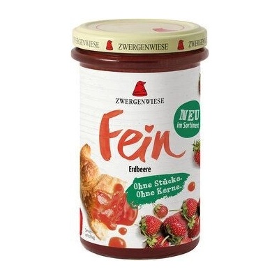 Zwergenwiese Ovocná pomazánka jemné jahody 280g bio
