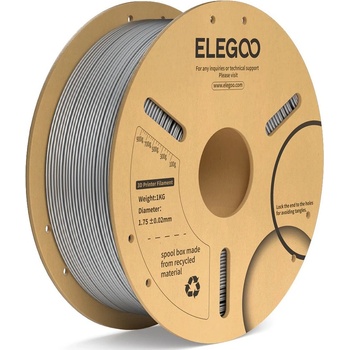 Elegoo PLA филамент Elegoo PLA Plus, 1.75 mm, 1.0 kg, Space Grey