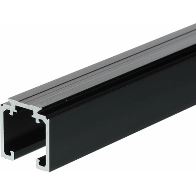 Cemux STARSHIP horní kolejnice pro posuvné interiérové dveře černá 200 cm