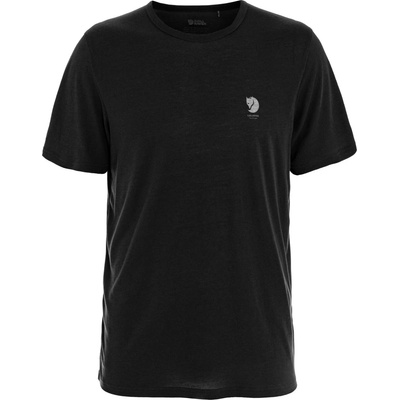 Fjällräven Мъжка тениска Fjällräven High Coast S/S T-shirt - Black (216-8188-0113)