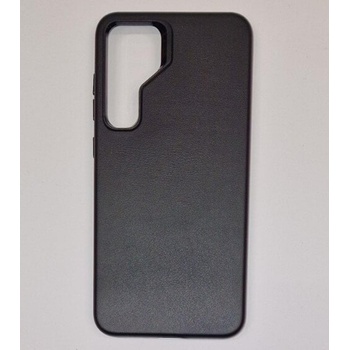 GKK Magsafe Кожен Калъф за Samsung S25 Plus, GKK Leather Case, Черен (5903396339318)