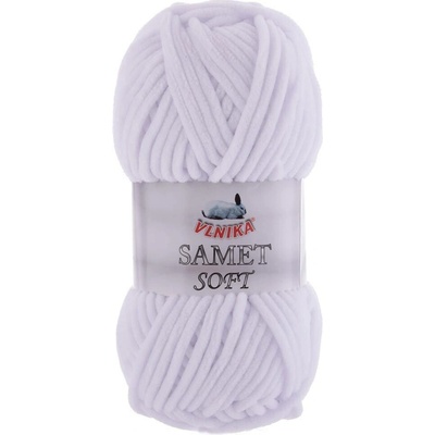 VLNIKA Příze Samet Soft Varianta: 230 bílá