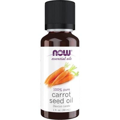 NOW Carrot Seed Oil | 100% Pure Daucus Carota [30 мл]
