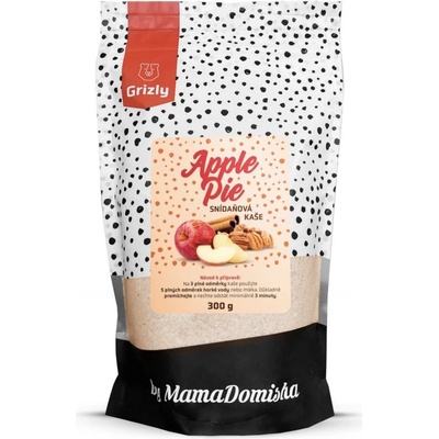 Grizly Apple pie by MamaDomisha instantní kaše bez lepku Apple Pie 300 g