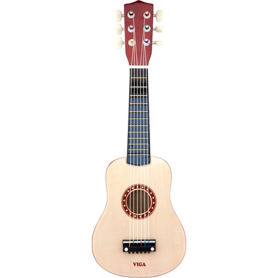 Viga Toys Детска дървена китара Viga - ''Guitar 21 (50692)