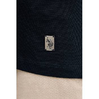 U. S. Polo Assn U. S. Polo Assn. тениска с яка мъжка памучна PREMIUM SUPIMA (MUP4598)