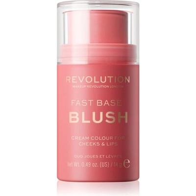 Revolution Fast Base tónovací balzam na pery a líca Baby 14 g