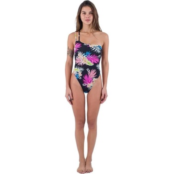 Hurley Бански костюм Hurley Hana Asymmetrical Reversible Cheeky swimsuit - Black (Black)