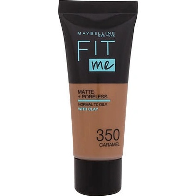 Maybelline Fit Me! Matte+Poreless zmatňujúci make-up pre normálnu až mastnú pleť 350 30 ml