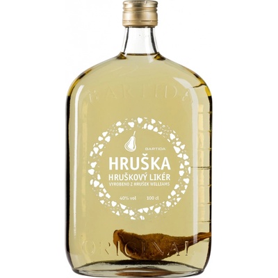 LIKÉR BARTIDA ORIGINAL HRUŠKA WILLIAMS 40% 1 l (holá láhev)