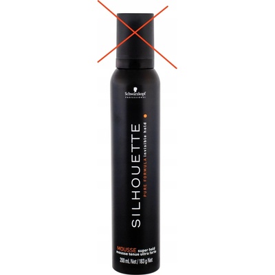 Schwarzkopf Silhouette Super Hold Mousse 200 ml