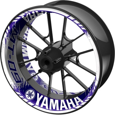 M-Style jednodílné polepy na kola YAMAHA MT-09