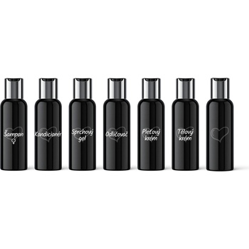 Nanolab Súprava cestovných fľaštičiek na kozmetiku 7 x 100 ml