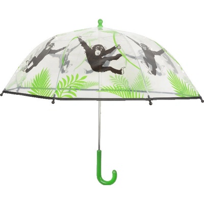 Esschert design Deštník s opicí průhledný