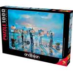 Anatolian Пъзел Anatolian - Рисуване на буря, 1000 части (P1132)