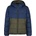 Stoic Детско синтетично яке Stoic Kid's MountainWool200 Strobo Hoody Synthetic jacket - Navy Blue / Dark Olive - размер 116 (EU) (703-6572-0312)