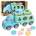 LEAN Toys Tow Truck Sorter Educational With Cars Blocks Pastel BIO Plastic