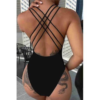 Image 1 of Base Цял бански костюм - Черен #385943 (385943_Черно)