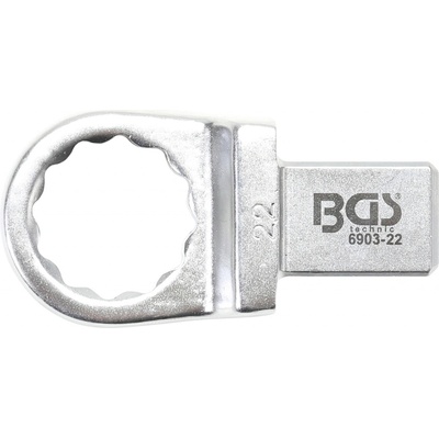 BGS technic Nástrčný očkový klíč 22 mm upnutí 14 x 18 mm BGS 6903-22