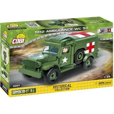 COBI 2257 Small Army 1942 Sanitka WC 54, 1:35, 293 kostek