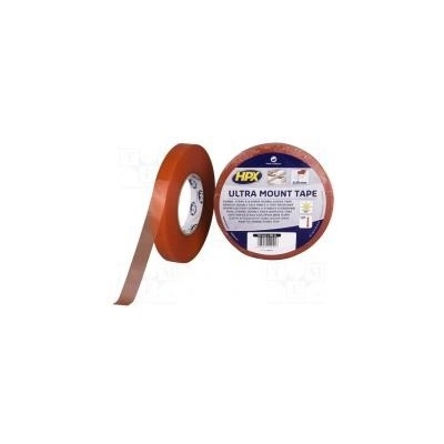 Páska upevňovací W 19mm L 50m Thk 0,2mm oboustranná 0,72N/mm