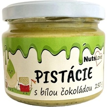 NutsLove Pistácie s bílou čokoládou 250 g