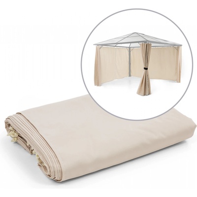 Blumfeldt Pantheon Solid Sky bočné steny pavilónu 3 x 4 HMD1-PSSAmSol3x4-LGR 4 ks