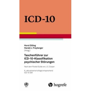 Taschenführer zur ICD-10-Klassifikation psychischer Störungen | Horst Dilling, Harald J. Freyberger (ISBN: 9783456859927)