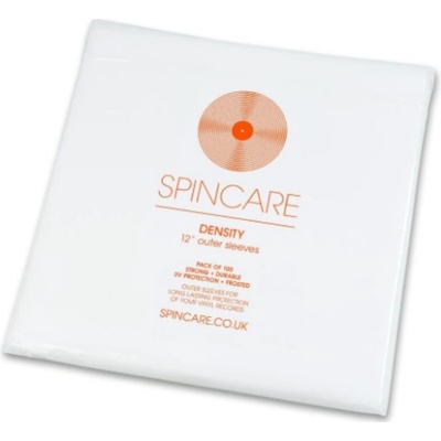 SPINCARE DENSITY 12 Inch 400g Polythene Outer Vinyl Record Sleeves 100ks – Zboží Živě